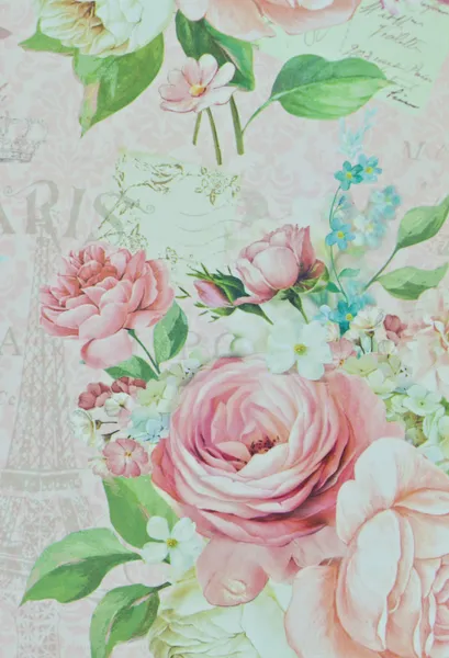 pembe bir arka plan üzerinde pembe çiçek deseni