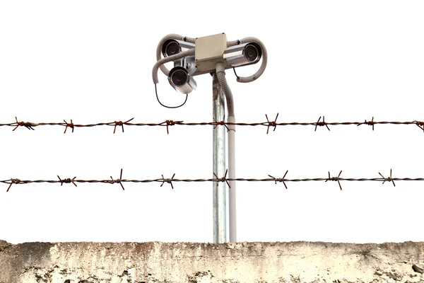 Камеры видеонаблюдения. — стоковое фото