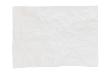 Kağıt beyaz zemin üzerine