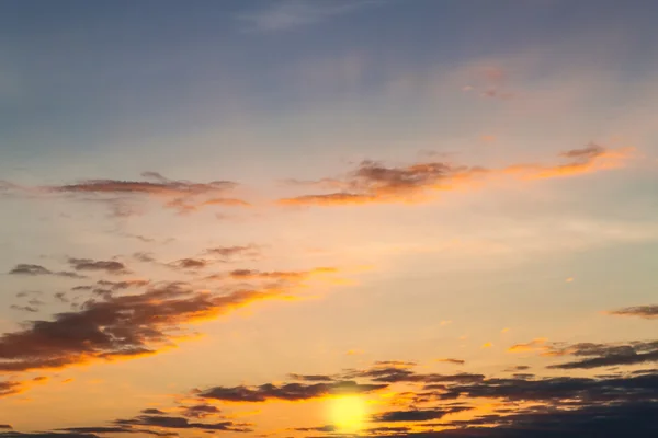 Sky background on sunrise — Stock Photo, Image