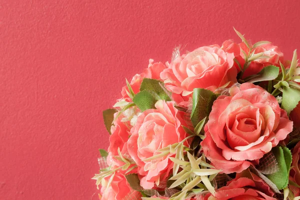 Rosa, flores artificiales . —  Fotos de Stock