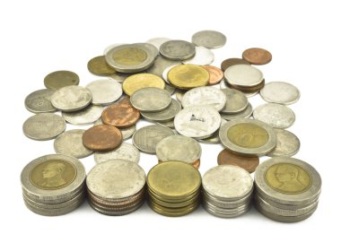 Tay sikkeleri yakın çekim