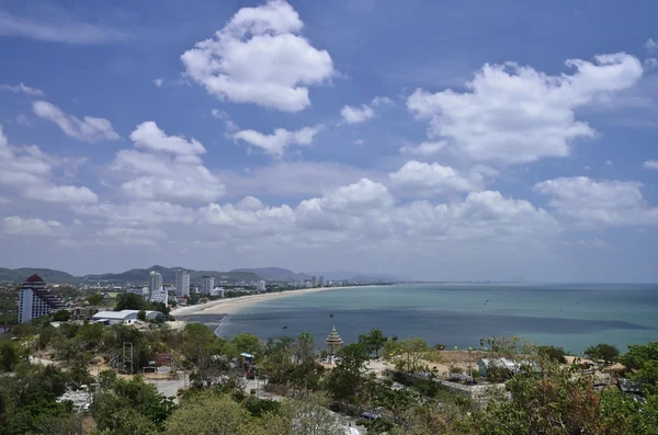 Huauin città al punto di vista, Thailandia — Foto Stock