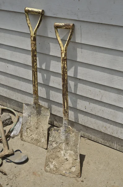 Two Shovel — Stock Photo, Image