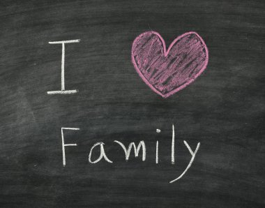 Aile seviyorum.