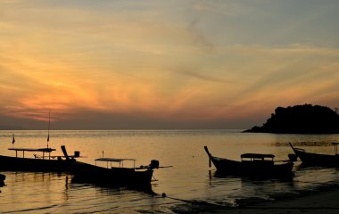koh lipe ada güneş doğarken