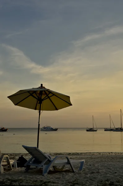 Захід сонця на острові Ко Липі — стокове фото