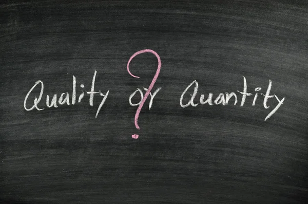 Kalite ve miktar