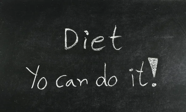 "Diet You can do it" — Stock Photo, Image