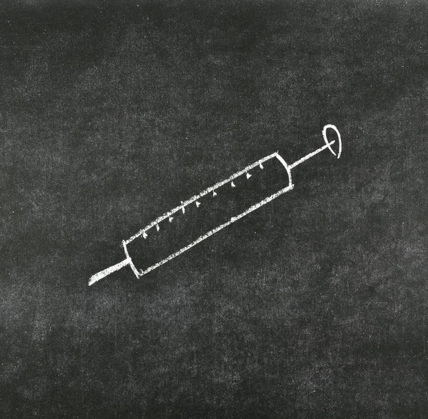 Disposable syringe — Stock Photo, Image