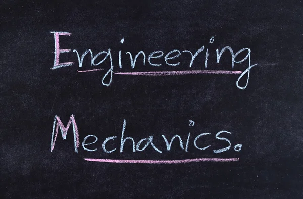 "engineering mechanics" — Stock Photo, Image