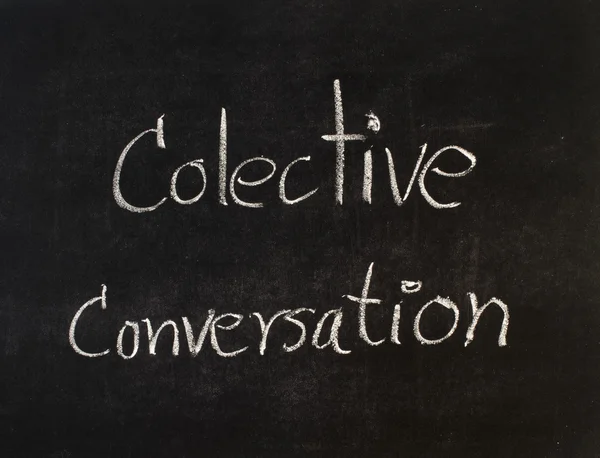 "Conversation collective " — Photo