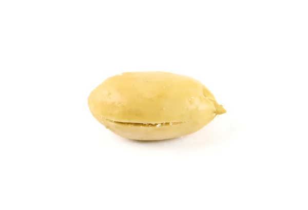 Salted peanut on white background — Stock Photo, Image