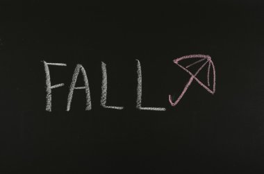 yazı tahtası üzerinde çizim kelime 