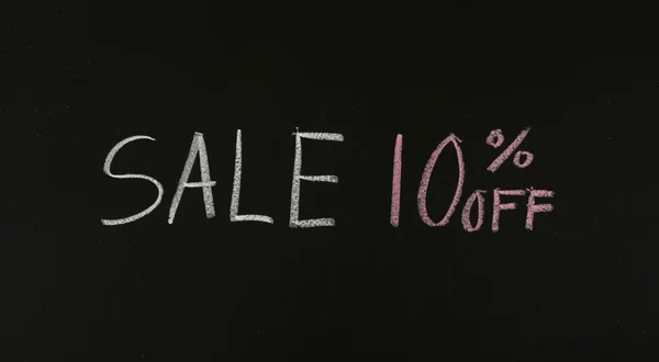 Sale 10 percent off — Stock Photo, Image