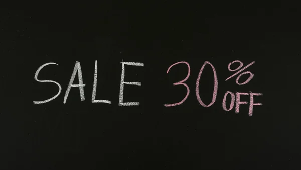 Sale 30 percent off — Stock Photo, Image