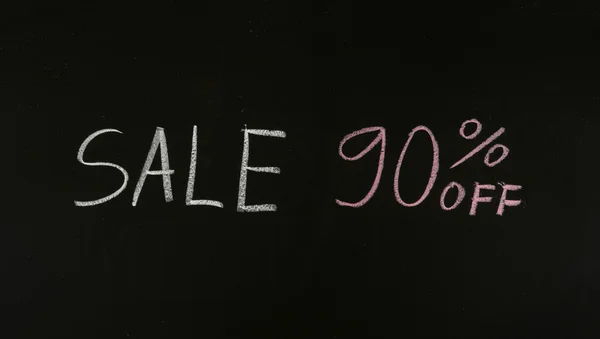 Sale 90 percent off — Stock Photo, Image