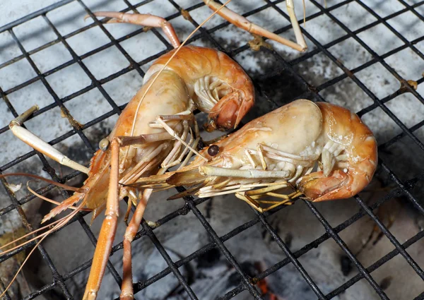 烤的大虾 — 图库照片