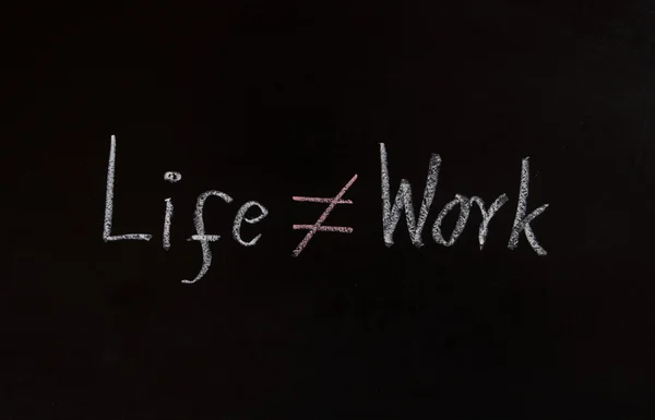 Life and work concept — Stock Photo, Image