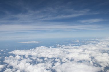 bulutlar ve gökyüzü 