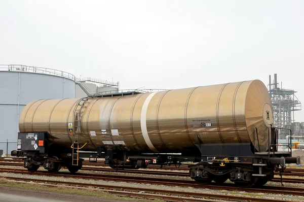 Olie vervoer trein — Stockfoto