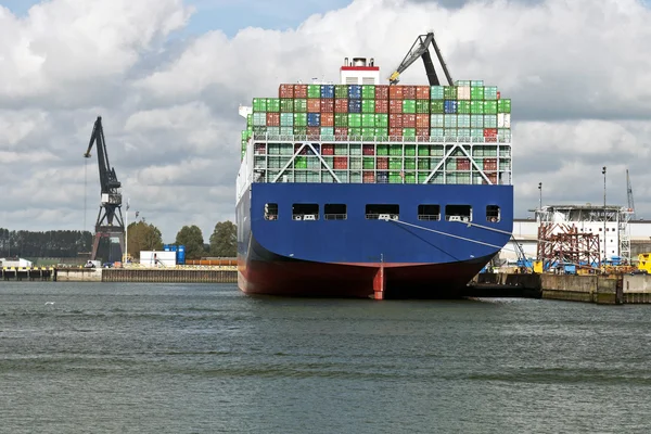 Containerskibe - Stock-foto