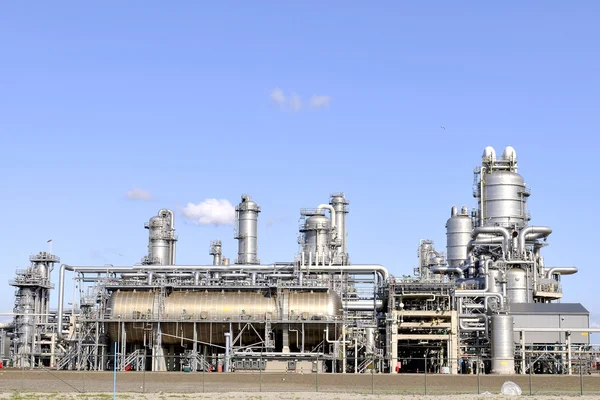 Olje- och kemikalieraffinaderi — Stockfoto