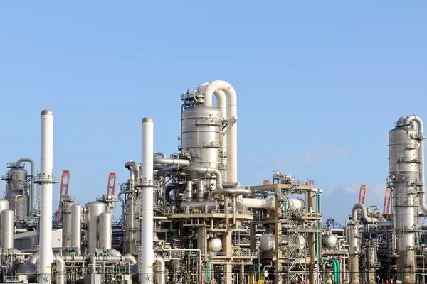 stock image Oil and chemical refinery