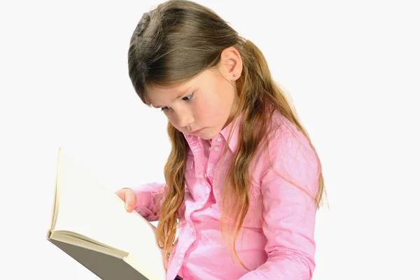 儿童用彩色铅笔barn med färgpennor — 图库照片