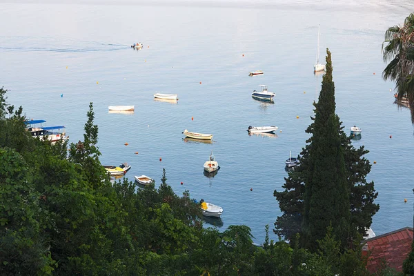 Blick Auf Die Altstadt Von Der Seite Von Budva Montenegro — Stockfoto