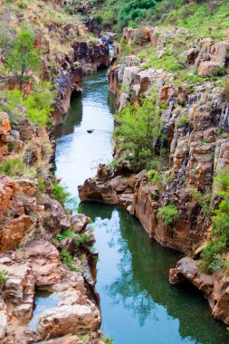 Panorama blyde river Canyon, Güney Afrika.