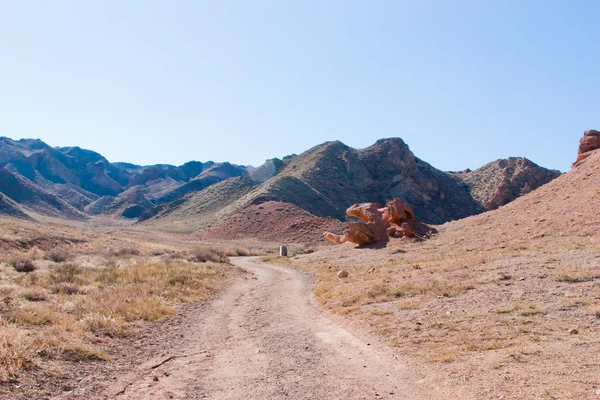 Charyn Canyon ad Almaty, Kazakistan — Foto Stock