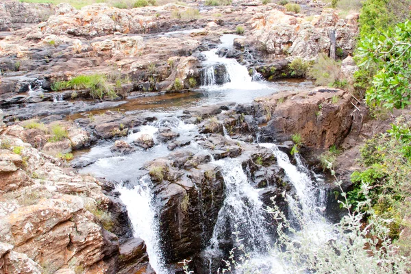 在布莱德地区在南非一个瀑布 — 图库照片