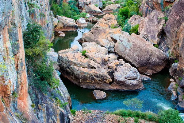 Panorama över blyde river canyon, Sydafrika. — Stockfoto
