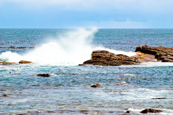 Coast of Atlantic ocean in South Africa, Cape Town — Stock Photo, Image