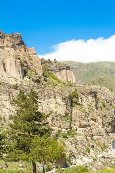 Medeltida cave city klostret staden, Georgien, Transkaukasien — Stockfoto