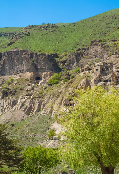 Monastero medievale di Vardzia, Georgia, Transcaucaso — Foto Stock