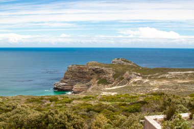 Ümit Burnu. Cape Yarımadası Atlantik Okyanusu. Cape town. Güney Afrika cape point görünümünden