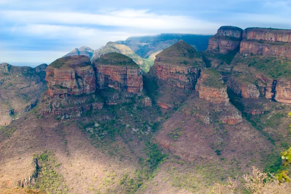 Drakensberg, blyde river canyon, Güney Afrika, mpumalanga, yaz peyzaj — Stok fotoğraf