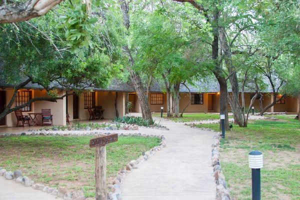 Lodge en el Parque Nacional Kruger - Sudáfrica — Foto de Stock