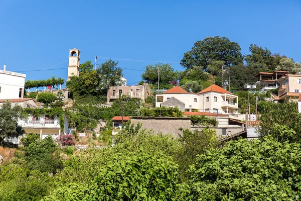 Piccolo villaggio cretan nell'isola di Creta, Grecia. Vedi altre foto da Creta — Foto Stock