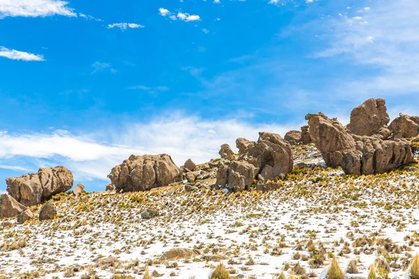 And Dağları, yol cusco: puno, peru, Güney Amerika — Stok fotoğraf