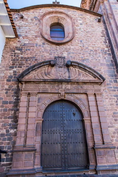 Kościół santo domingo, coricancha, cusco, peru, Ameryka Południowa — Zdjęcie stockowe