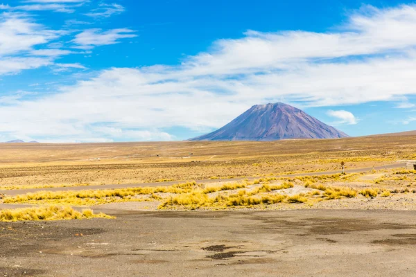 The Andes, Road Cusco- Puno, Peru, South America — стоковое фото