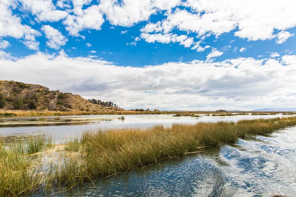 Jezero titicaca, Jižní Amerika — Stock fotografie