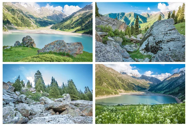 Big Almaty Lake, Kazakistan — Foto Stock