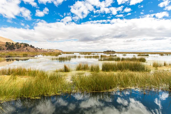 Titicacasjön, Sydamerika — Stockfoto