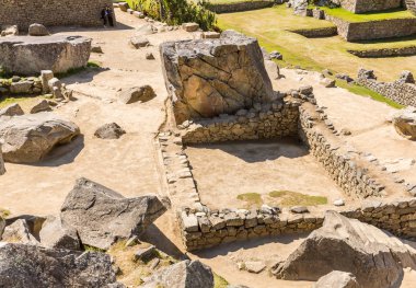 machu picchu, peru İnka duvarı