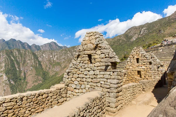 Ściany Inca w machu picchu, peru — Zdjęcie stockowe