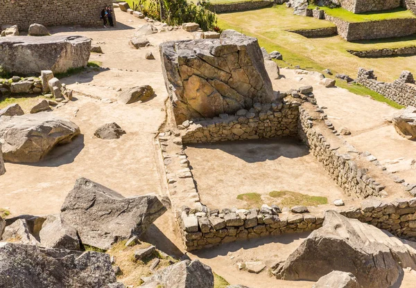 Inca Wall in Machu Picchu, Peru — Stock Photo, Image